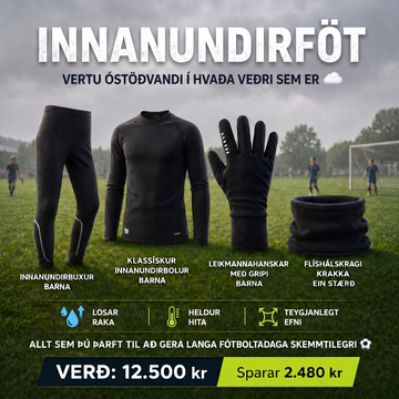 Klassískur innanundirpakki Barna