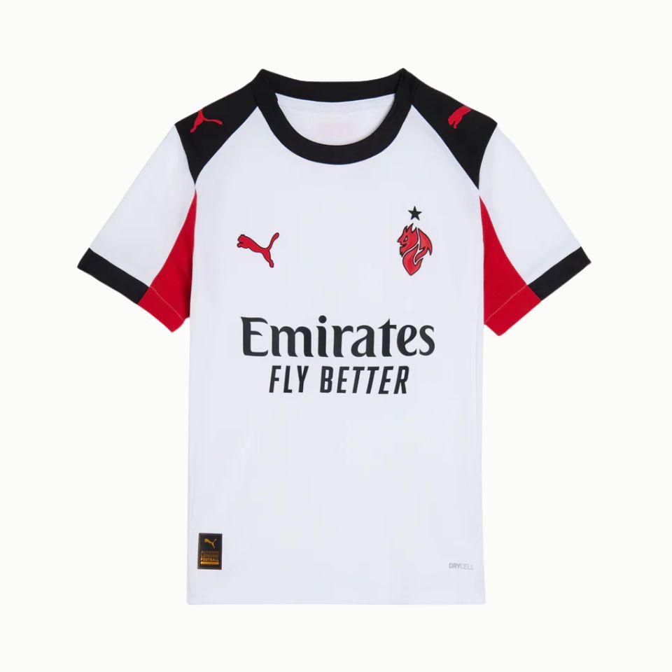 AC Milan Away 25/26 Treyja Barna
