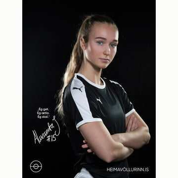 Plakat Fyrirmyndin mín Alexandra Jóhannsdóttir