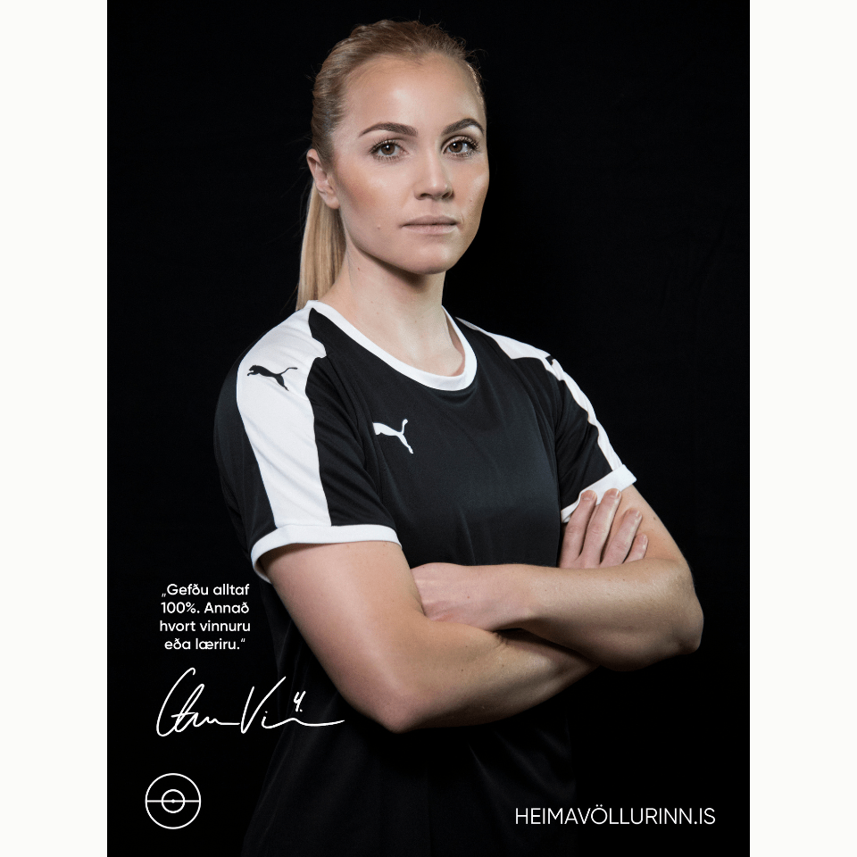 Plakat Fyrirmyndin mín Glódís Perla Viggósdóttir