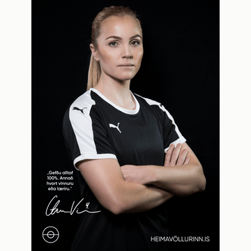 Plakat Fyrirmyndin mín Glódís Perla Viggósdóttir