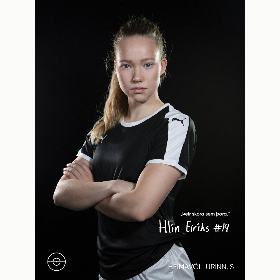 Plakat Fyrirmyndin mín — Hlín Eiríksdóttir | Heimavöllurinn