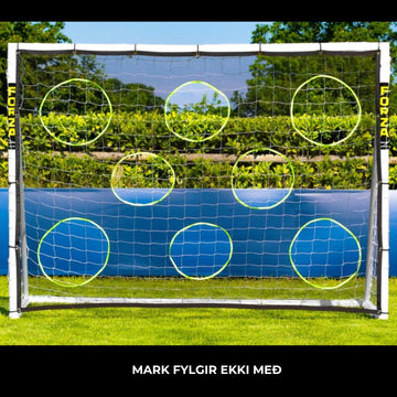 FORZA Skotmark 2.5 x 1.8 m fyrir fótboltamark (án marks)