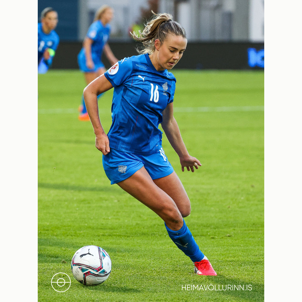 Plakat Íslenska Landsliðið Elín Metta Jensen
