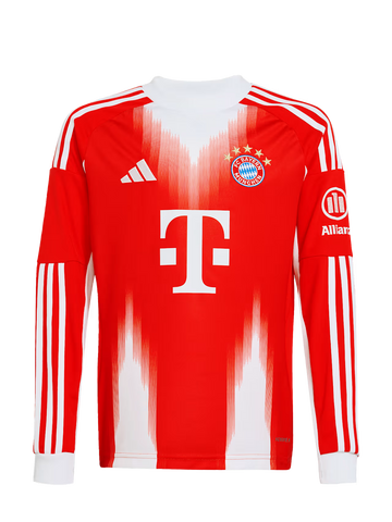 Bayern Munchen Home Langerma 25/26 Treyja Barna