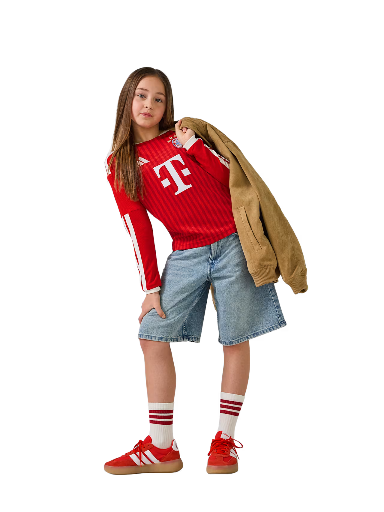 Bayern Munchen Home 26/27 Treyja Barna Langerma — mynd 2