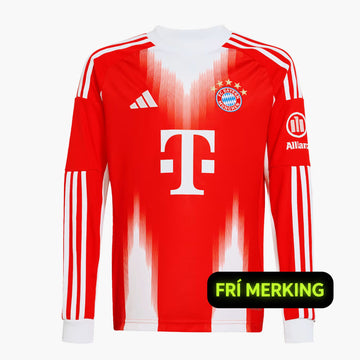 Bayern Munchen Home 25/26 Treyja Barna Langerma