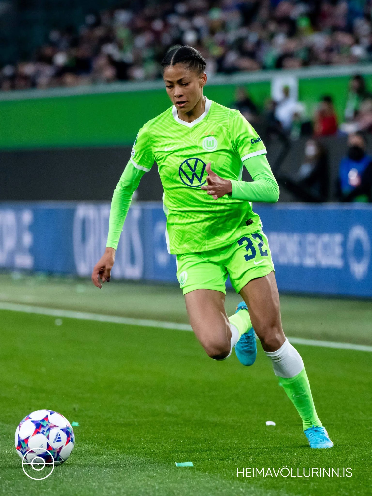 Plakat Sveindís Jane Jónsdóttir Wolfsburg