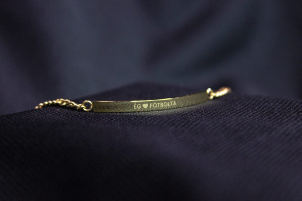 Armband Ég Elska Fótbolta – Allar gerðir