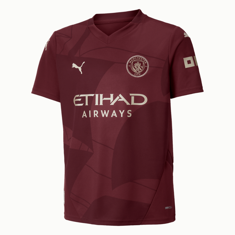 Manchester City Third 24/25 Treyja Barna