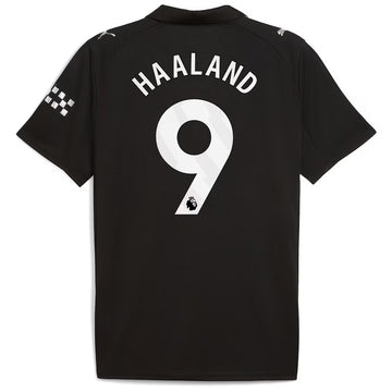 Manchester City Away 25/26 Treyja HAALAND 9
