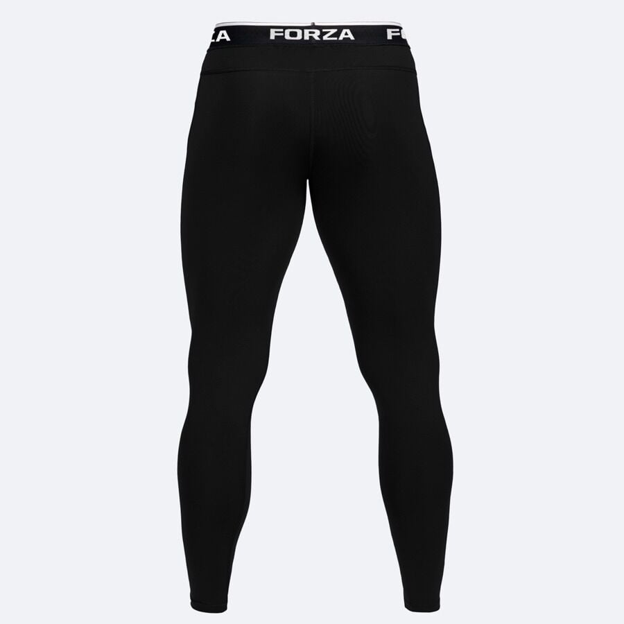 FORZA Men's Base Layer Leggings - svartar