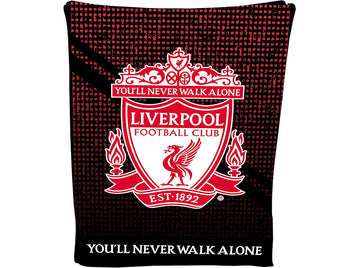Liverpool Flísteppi rautt/svart — Heimavöllurinn