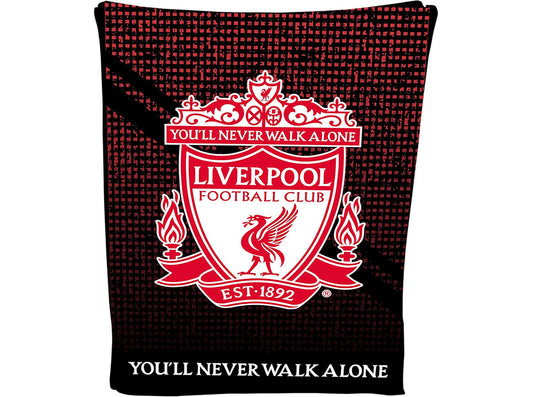 Liverpool Flísteppi rautt/svart — Heimavöllurinn