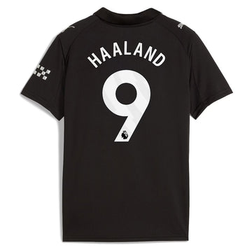 Manchester City Away 25/26 Treyja Barna HAALAND 9