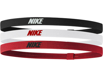 Nike Hárbönd Svört/Hvít/Rauð