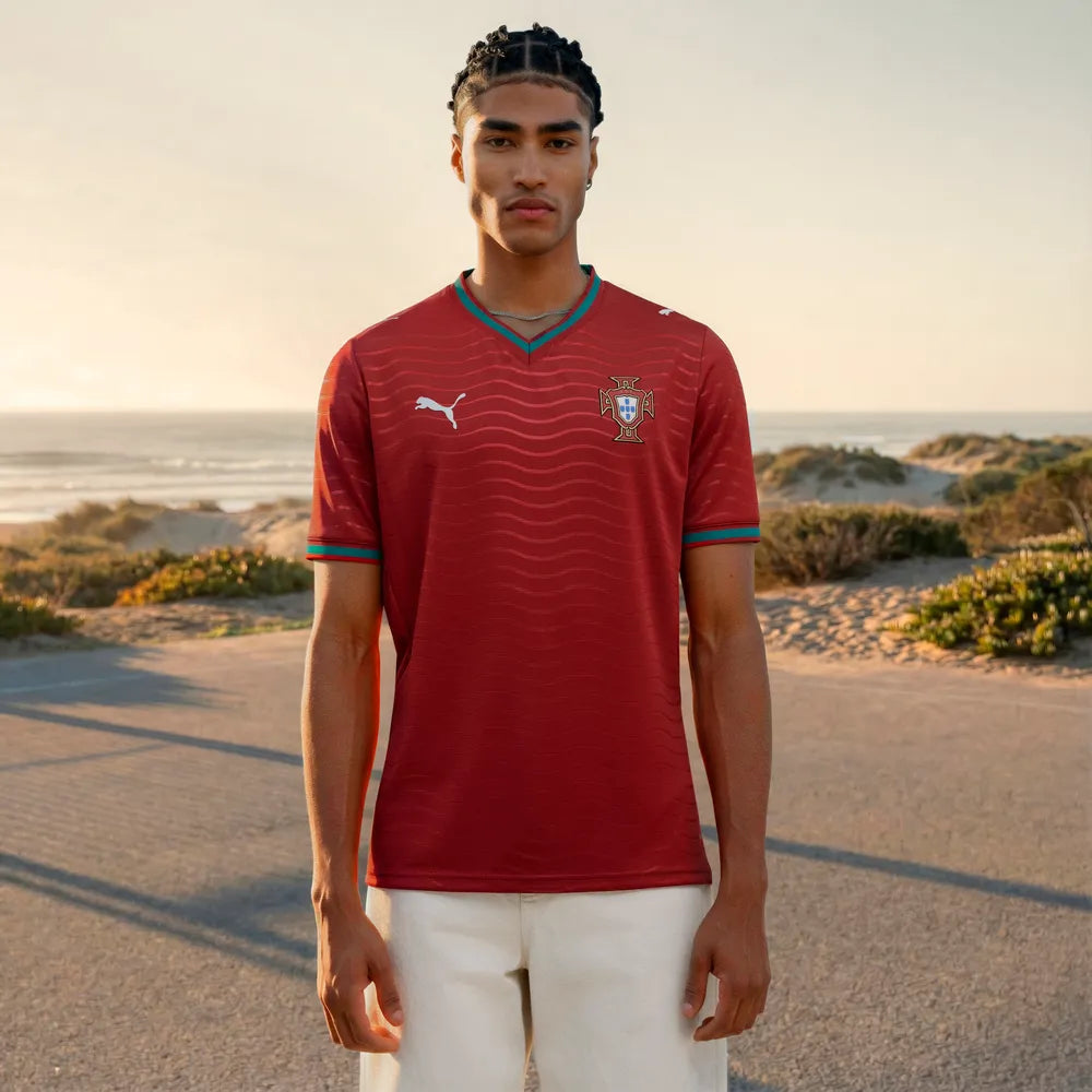 Portúgal Home HM 2026 Treyja — mynd 3